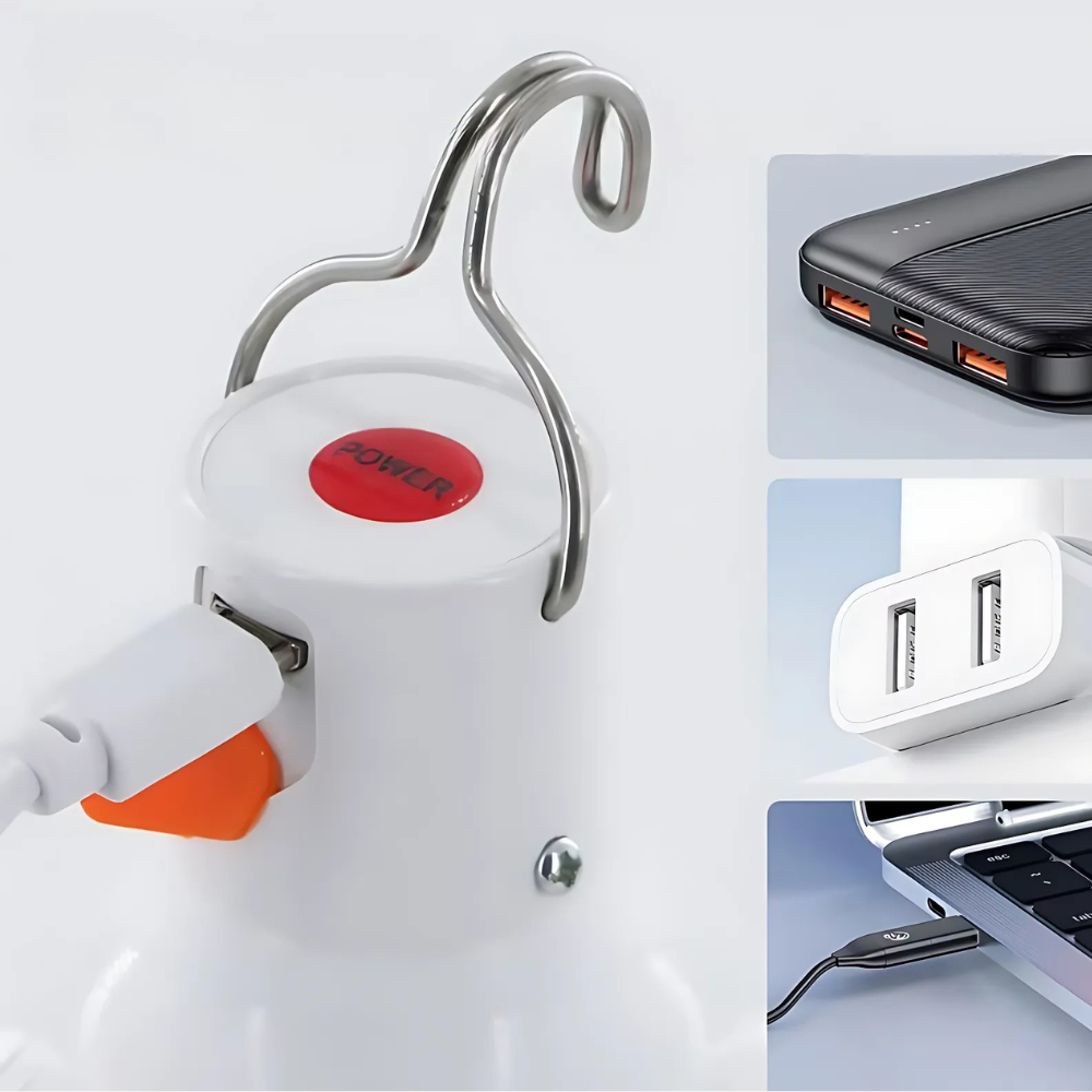 NORDTRAIL Vattentålig Campinglykta