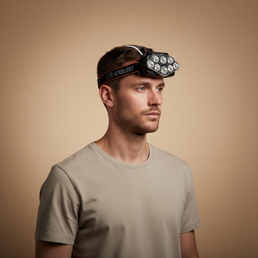 CAMPER Pro Pannlampa Uppladdningsbar